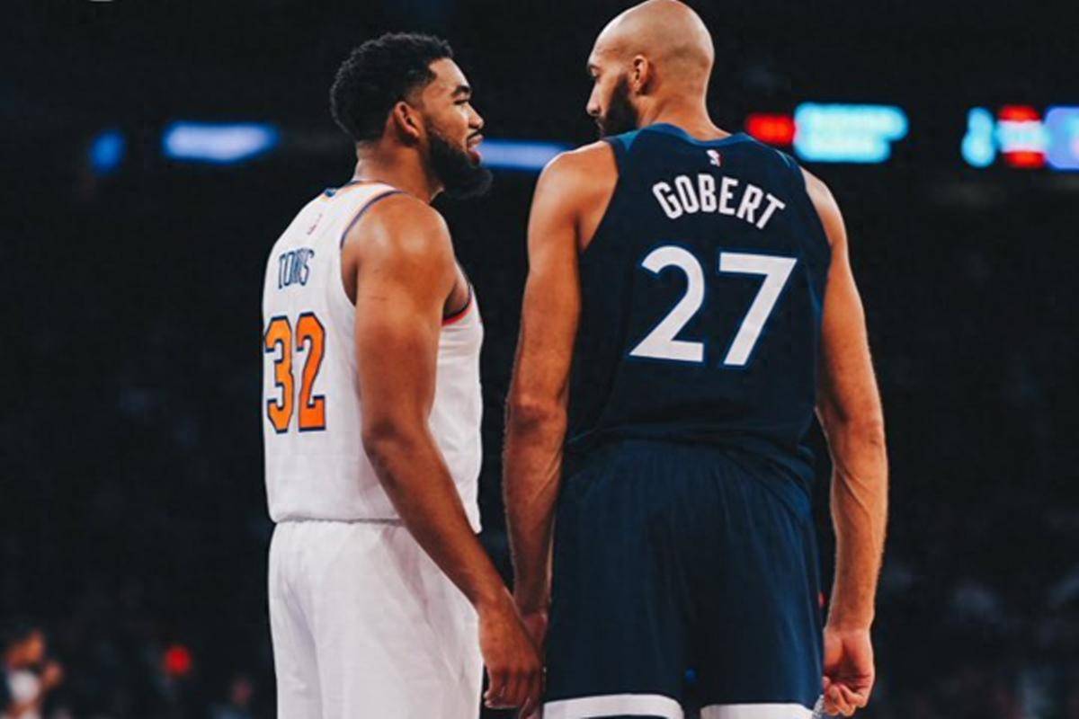 又是你！森林狼95-100负尼克斯，戈贝尔单节7次“下饭”操作