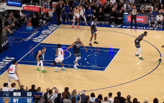 又是你！森林狼95-100负尼克斯，戈贝尔单节7次“下饭”操作