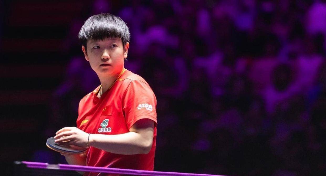 孙颖莎为什么晋级，赛后采访说出原因，早田希娜偷师王曼昱